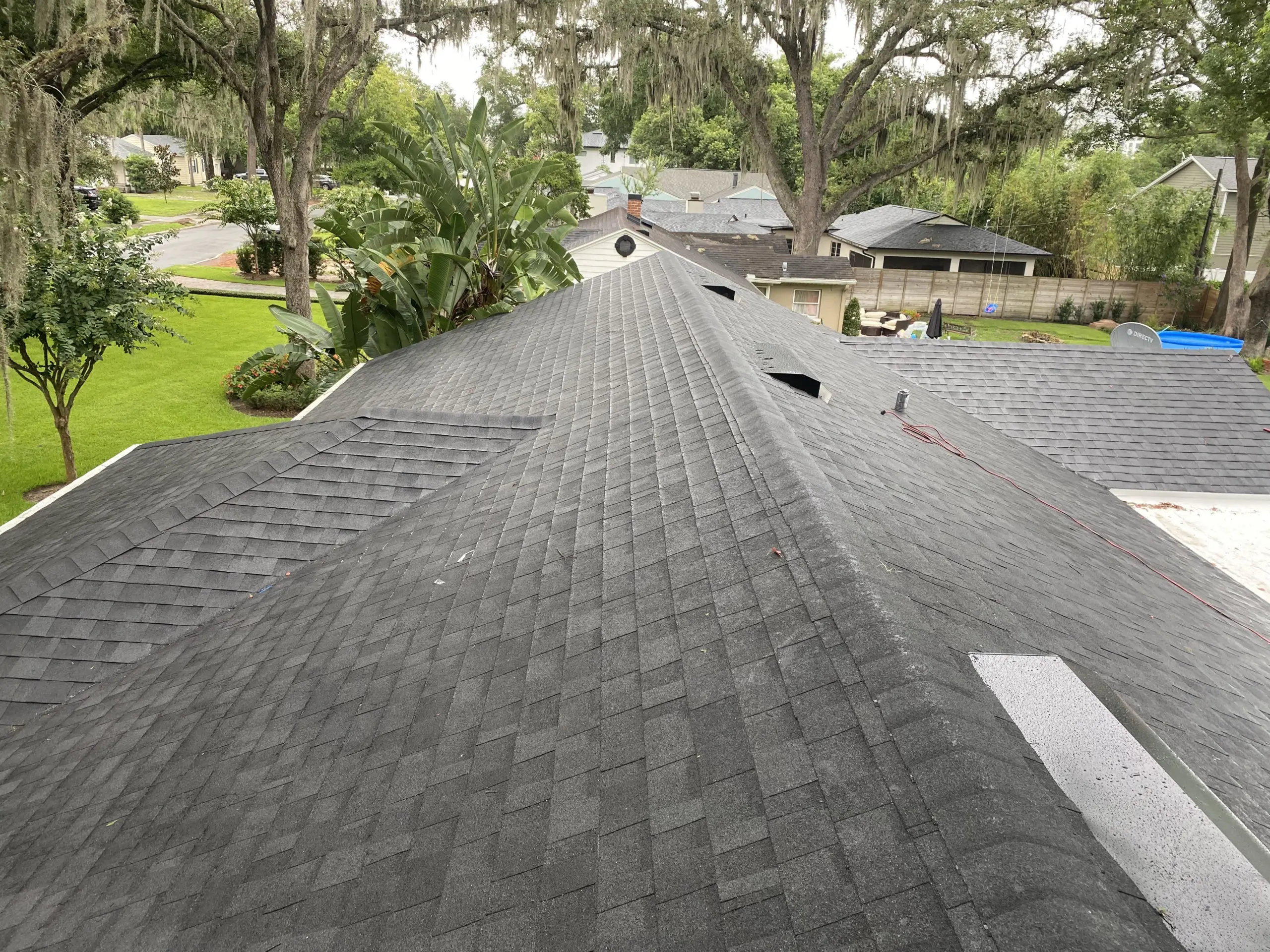 Shingle + TPO Re-Roof Color: Atlas Black